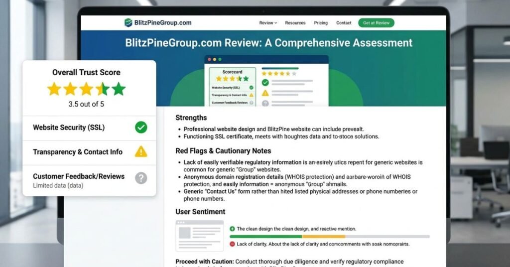 BlitzPineGroup.com Review
