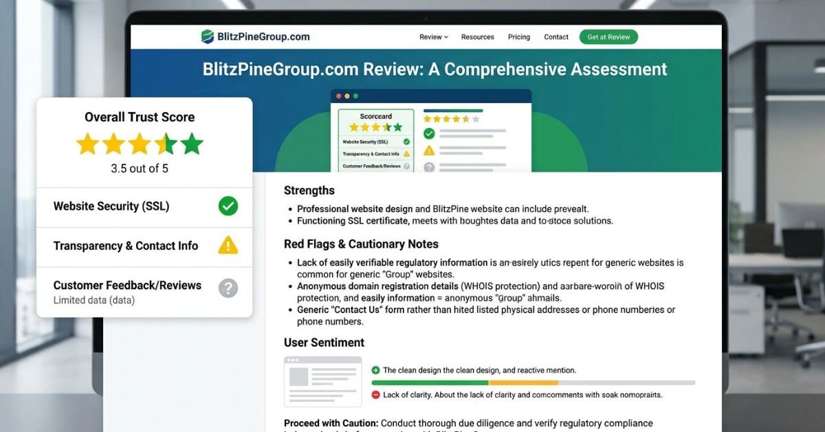 BlitzPineGroup.com Review