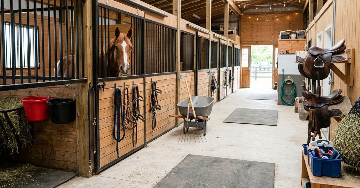 Comfortable Stable for Your Horse