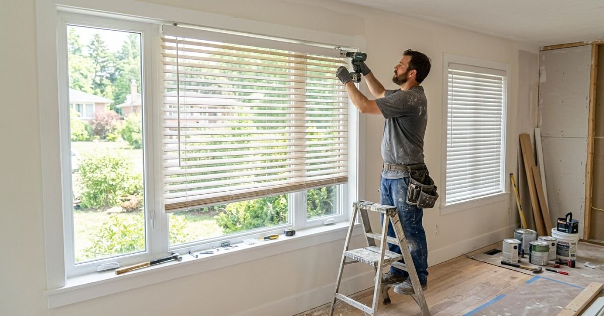 Window Blinds for a Home Renovation