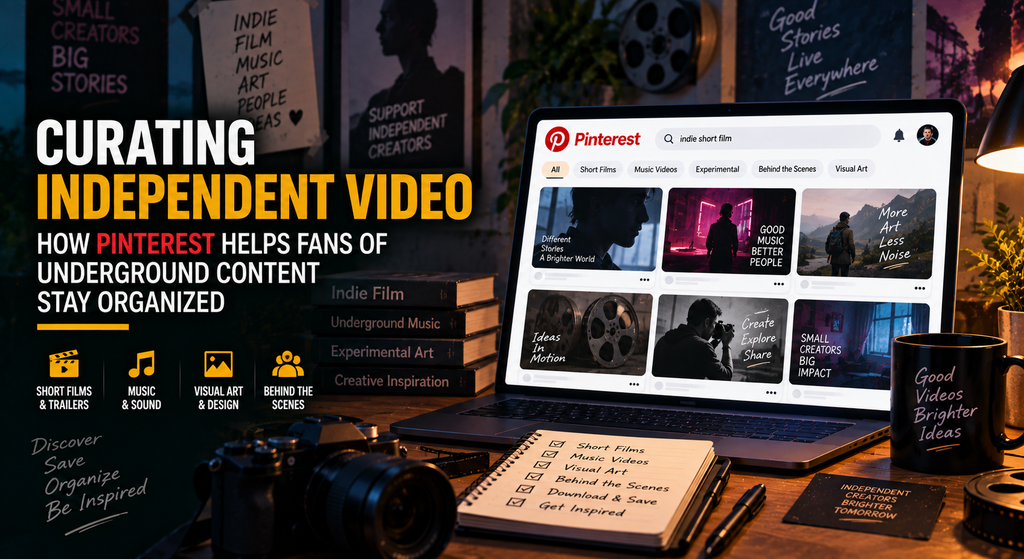 Curating Independent Video: How Pinterest Helps Fans of Underground Content Stay Organized
